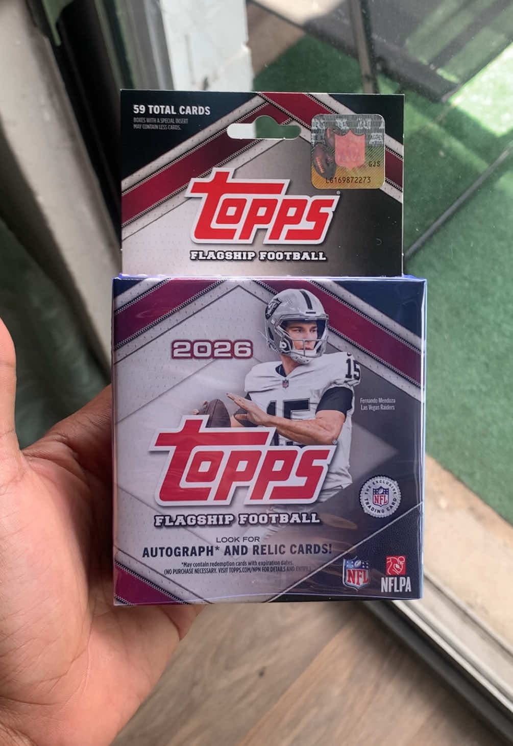 2026 Topps Flagship Football Hanger Box!! #sportscards #hobby #nfl #saints #packopenings