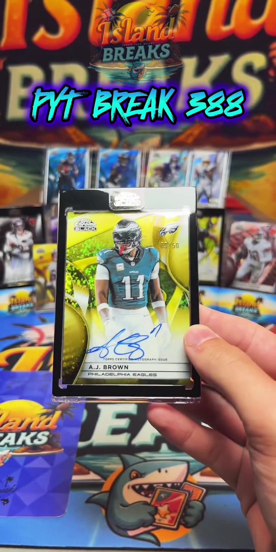 PYT BREAK 388 in the books! Another solid 2025 Topps chrome black football break π₯ππΌ #cardbreaks #footballcards #toppschromeblack #toppsf