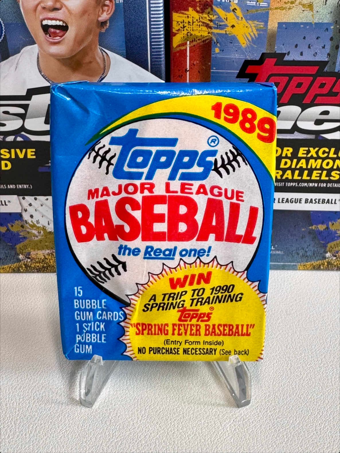 1989 Topps Baseball! #sportscards #thehobby
#tradingcards #topps #panini @Topps @Panini America @RED SOX