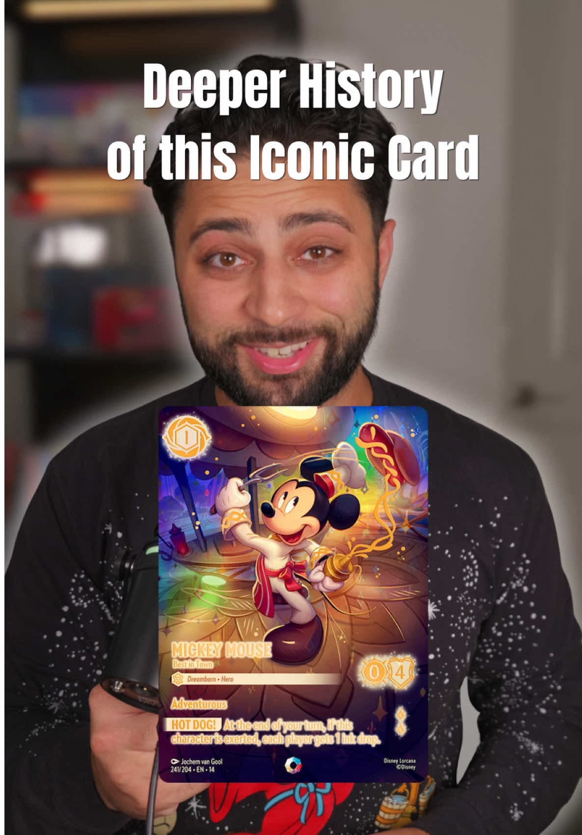 Did you know these historical references from the new Disney Lorcana Mickey Mouse Iconic for Hyperia City?? #disney #lorcana #hyperiacity #m
