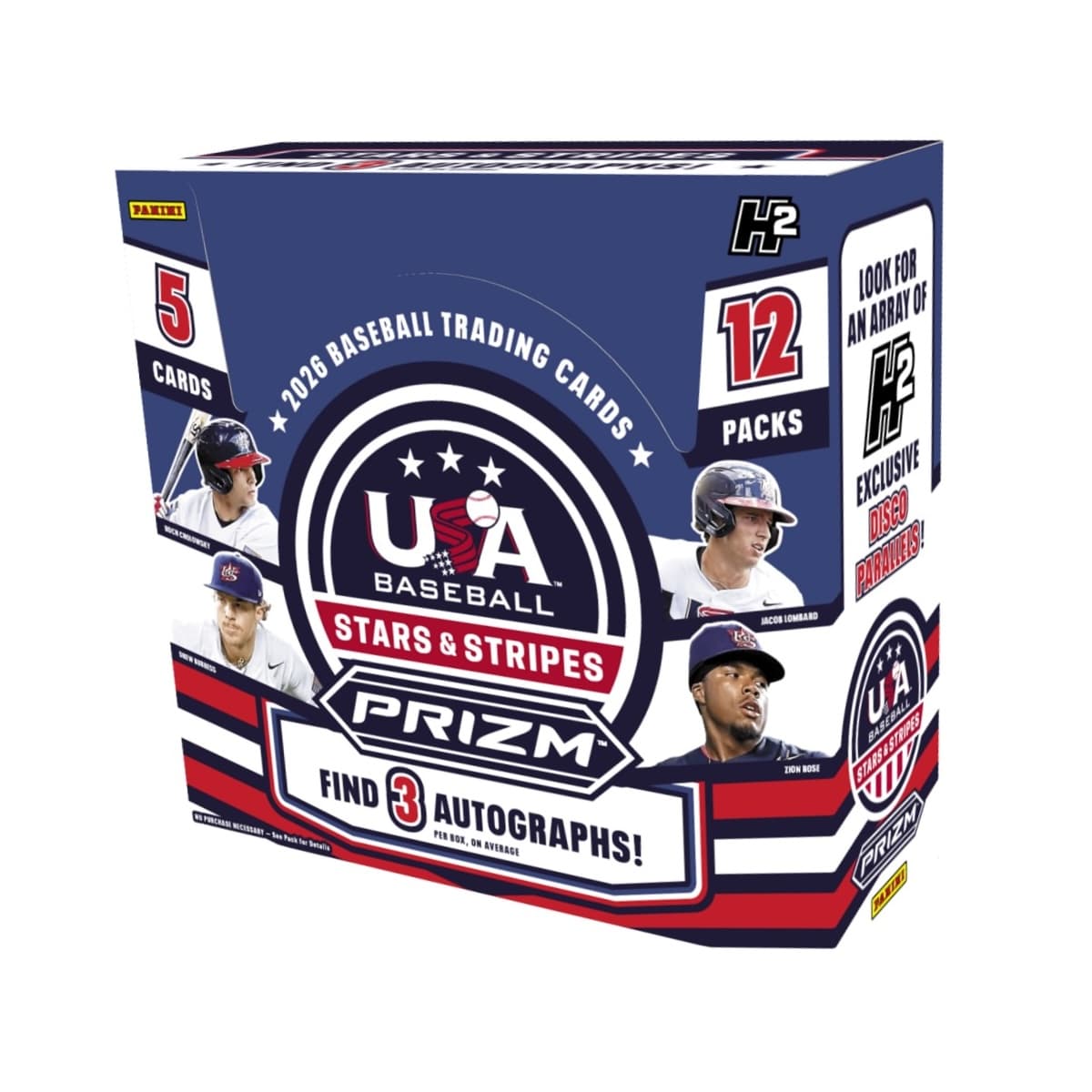 2026 Panini Stars & Stripes Prizm USA Baseball