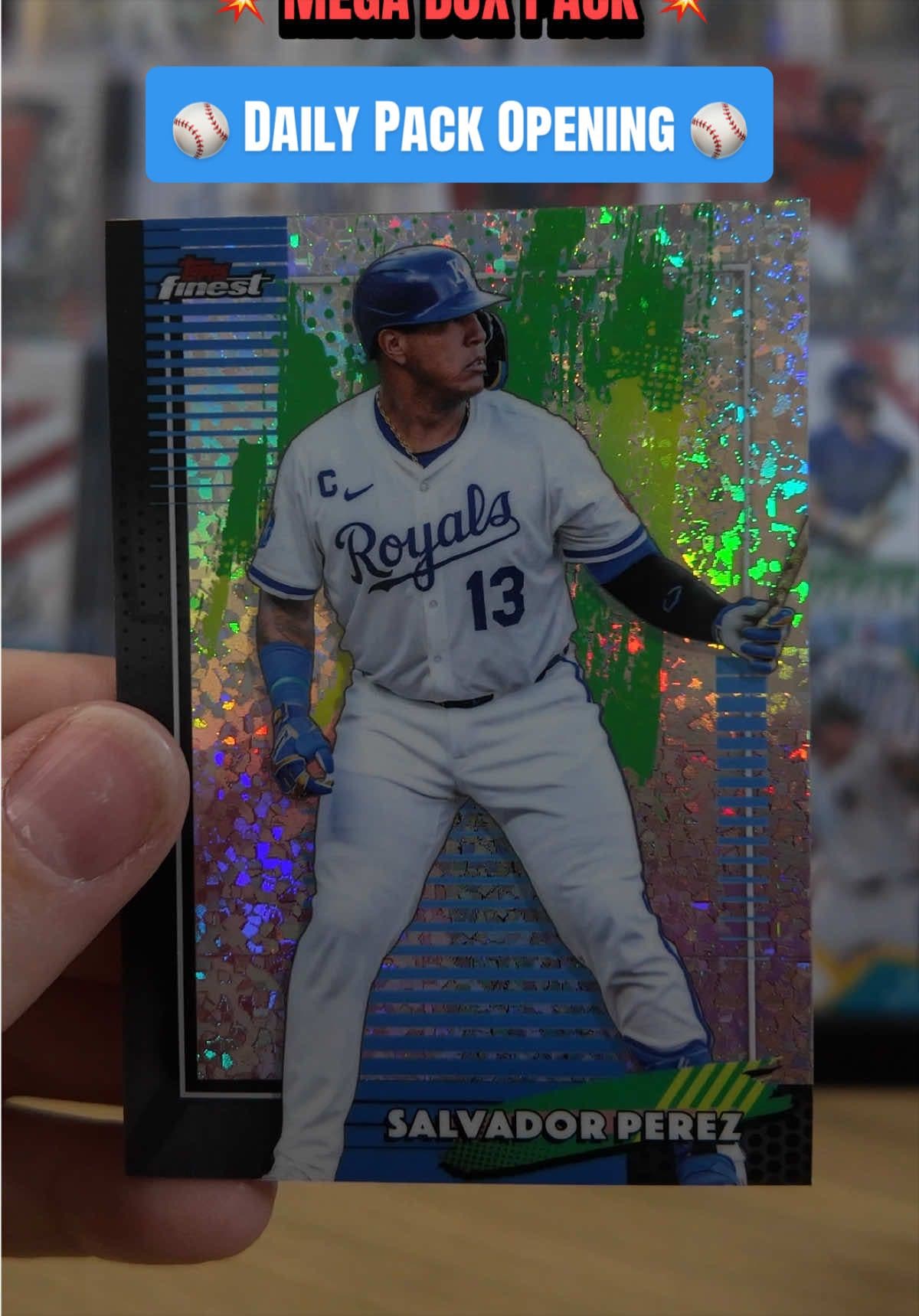 ⚾️ Daily Pack Opening ⚾️ 2026 Topps Finest Baseball Mega Box Pack #Topps #MLB #fyp #hobby #collx @Alan Hernandez @Card Dealer Pro @ebay @