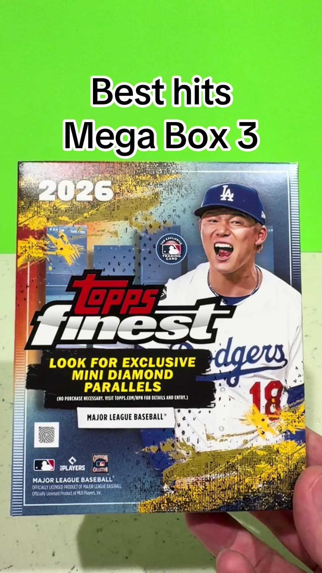 Best hits out of mega box 3. 2026 Topps Finest Baseball. #topps #toppsfinest #mlb #chaseburns #2026toppsfinest