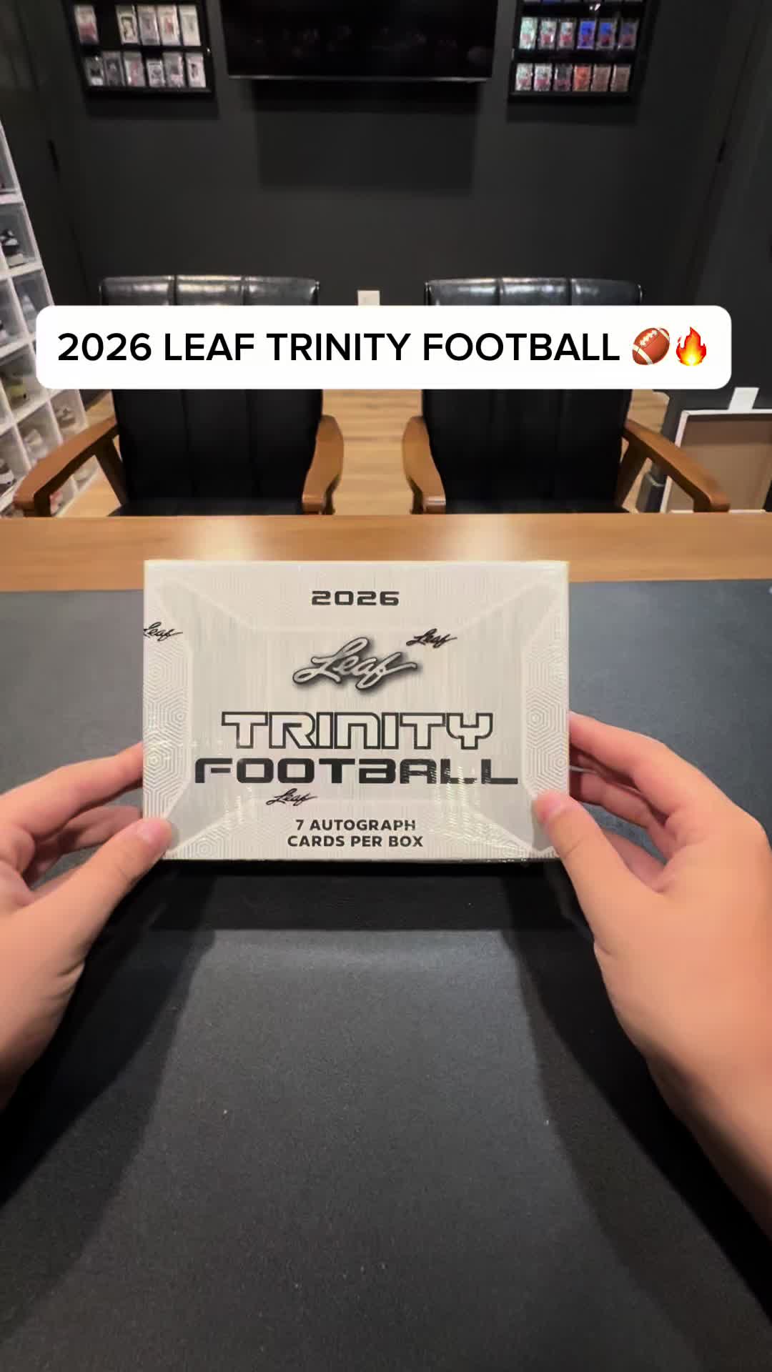 2026 Leaf Trinity Football is HERE! 🏈🔥 This has always been one of our favorite products to rip. Leaf just knows how to make some seriousl