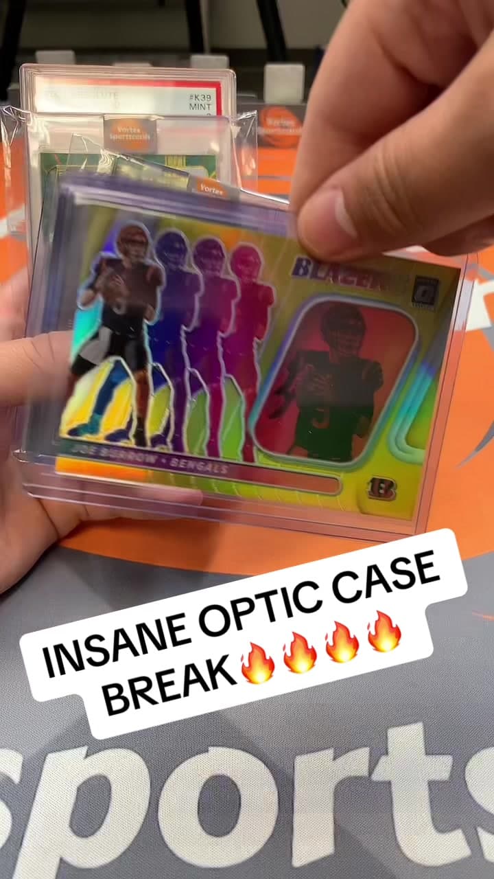 OPTIC IS 🔥🔥🔥🔥🔥🔥#fyp #sportscards #nfl #kennypickett #juatinherbert #joeburrow #footballcards