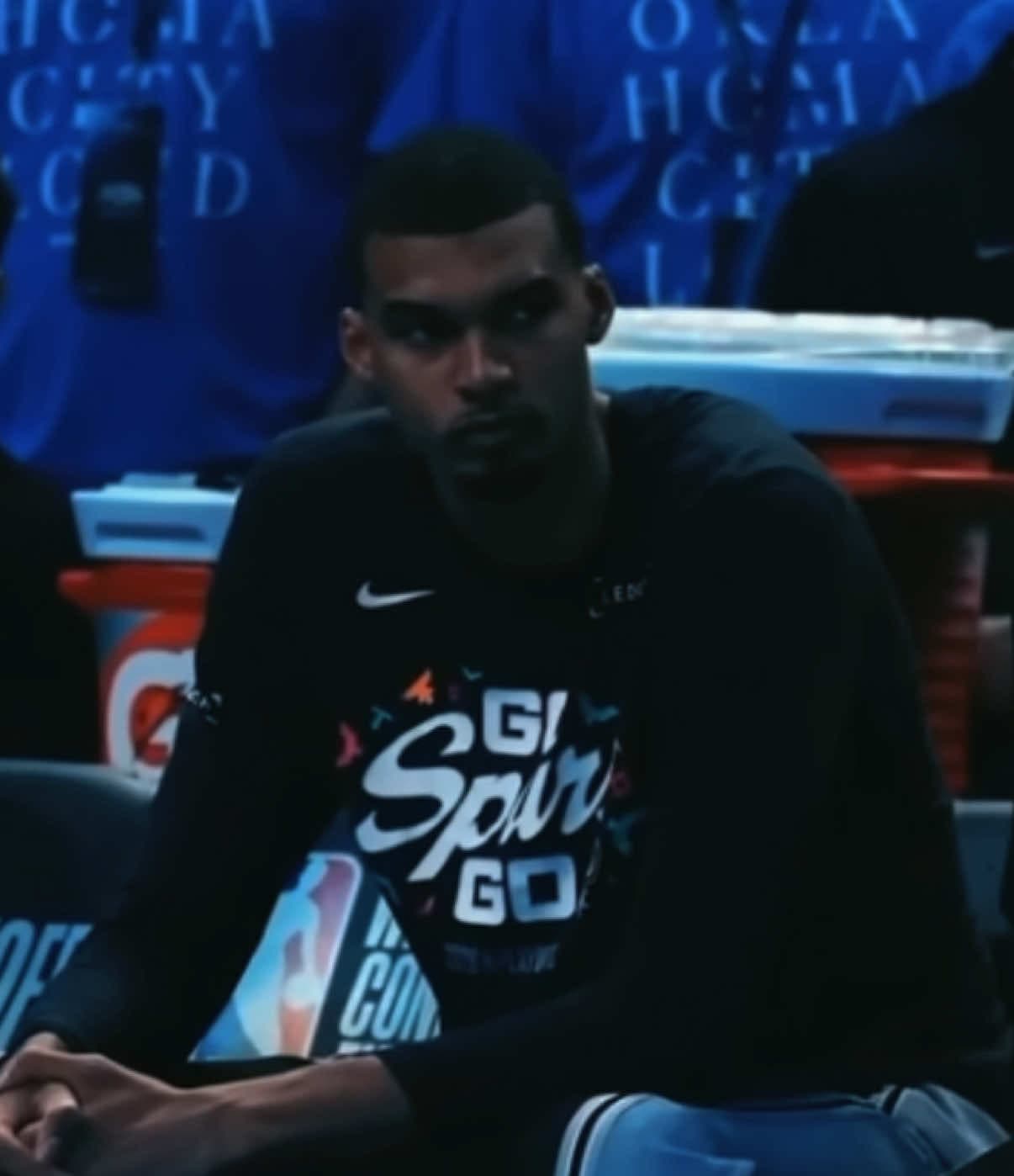 Spurs vs okc game 7 is here!!! #spurs #okc #nba #wemby #nbaedits