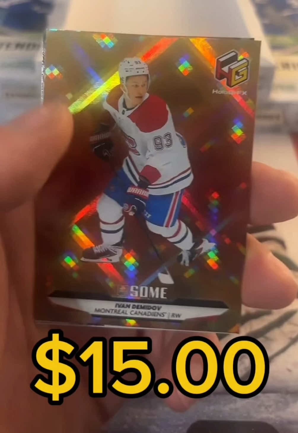 #ivandemidov in every pack! A wild three packs to end the hobby box. 2025-26 Upper Deck Extended Series hobby box 4 #fyp #upperdeck #upperd