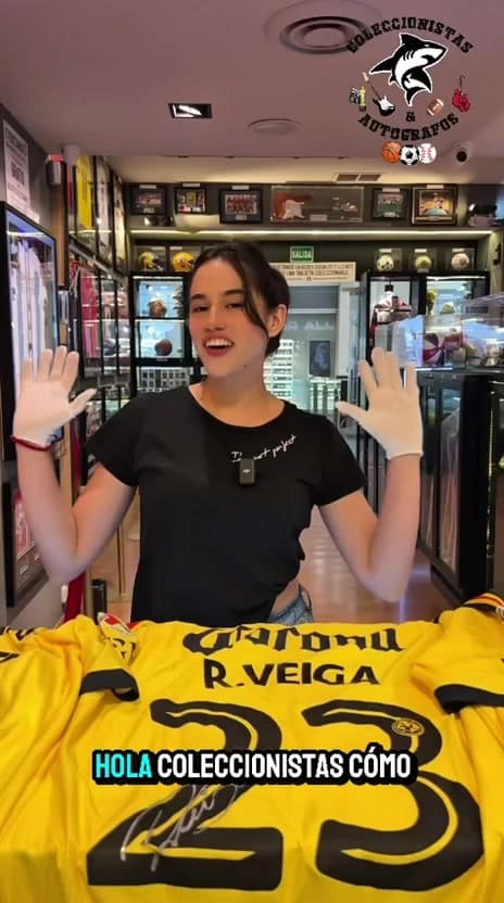 🦅 ¡CAMISETAS USADAS EN JUEGO Y AUTOGRAFIADAS POR LAS ÁGUILAS DEL AMÉRICA!🔥🏆 ¡Atención fanaticada azulcrema y coleccionistas del fútbol me