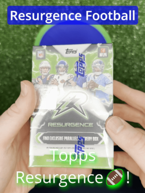 Weekly RIp 5 - Ripping a 2025 Topps Resurgence Football Blaster Box #tradingcards #sportscards #whodoyoucollect #unboxing #collectibles #car