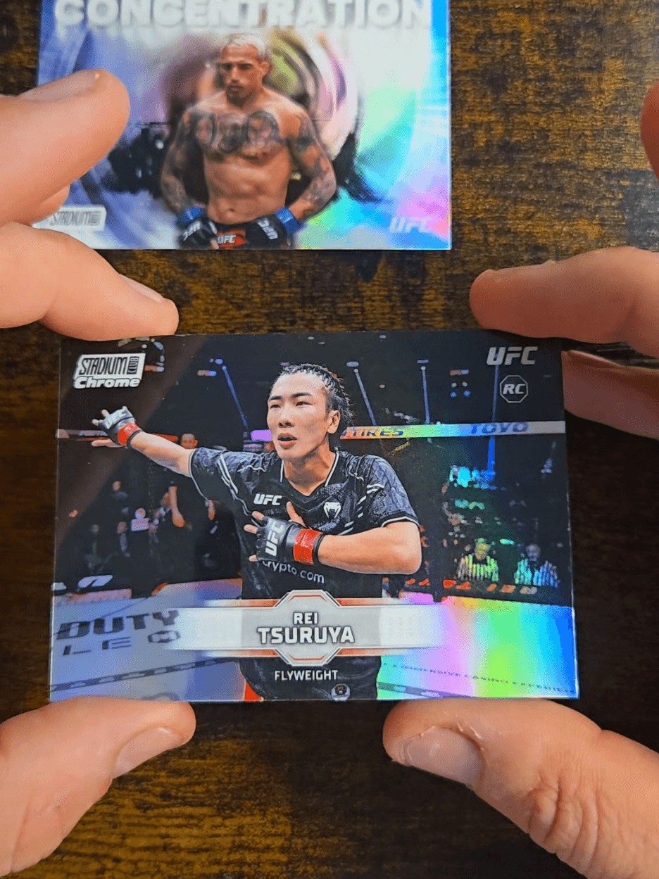 Today we are cracking into a brand new box of 2026 TOPPS UFC STADIUM CLUB let's get at it hopefully this box delivers #tradingcards #cardcol