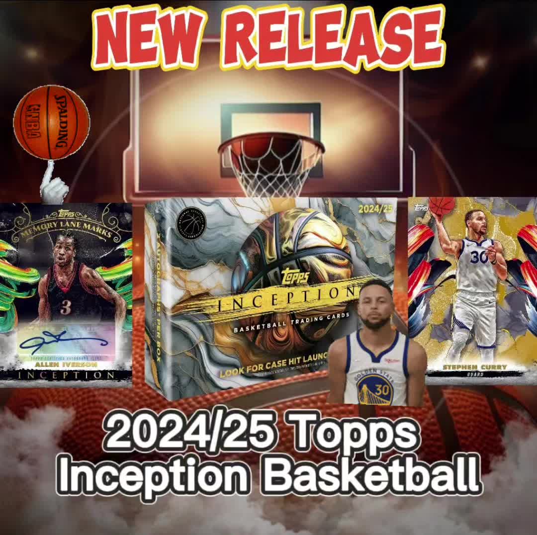 🚨 New Product Drop! 🚨 2024/25 Topps Inception Basketball Hobby Box is here! 🔥 Bold designs & on-card autographs 🔥 Rookie & veter