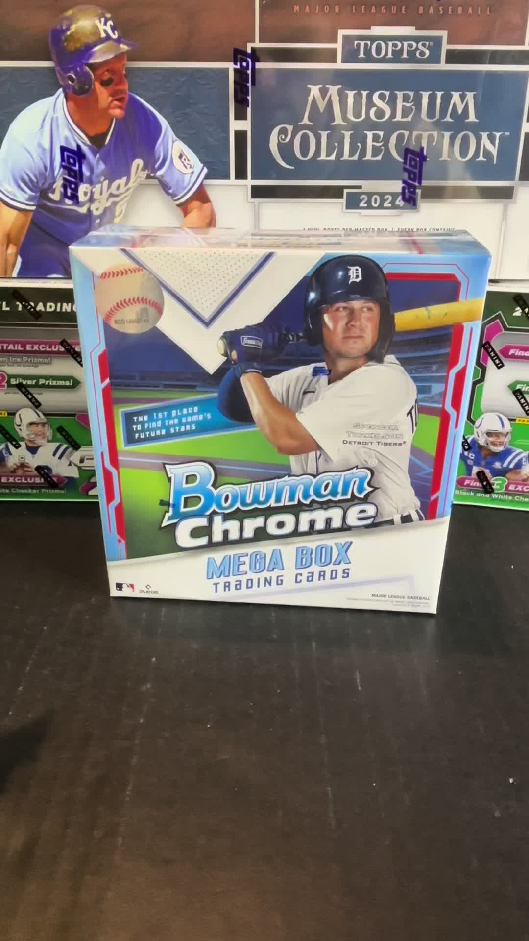 Bowman Chrome 2021 mega box live in my shop #bowman #chrome #paniniamerica #foryou #fypage