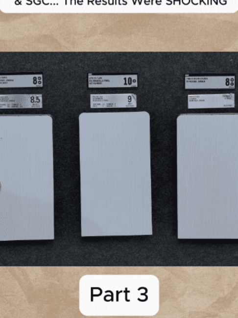 I Graded the SAME Cards with PSA, BGS & SGC... The Results Were SHOCKING