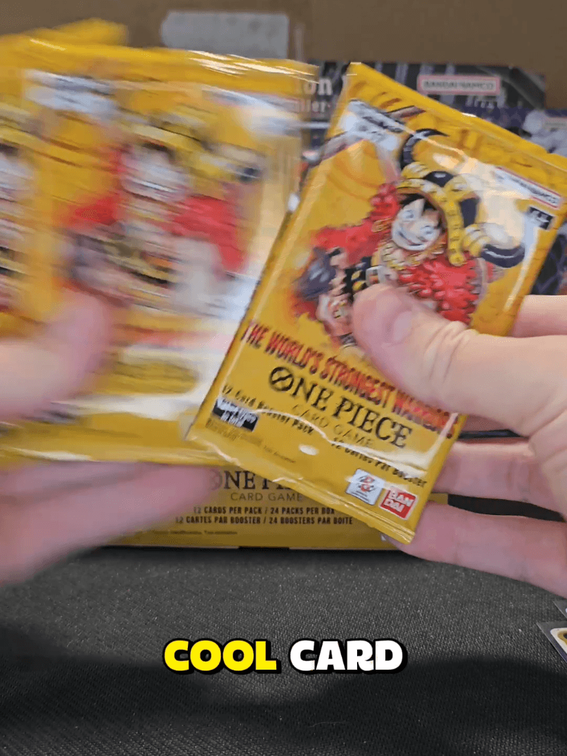 OP-17 The World's Strongest Warrior is Here! Let's rip some packs 🔥