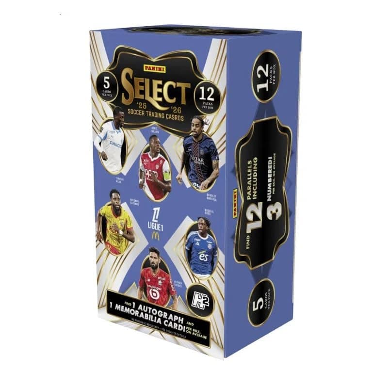 2025-26 Panini Select Ligue 1 Soccer H2 Box