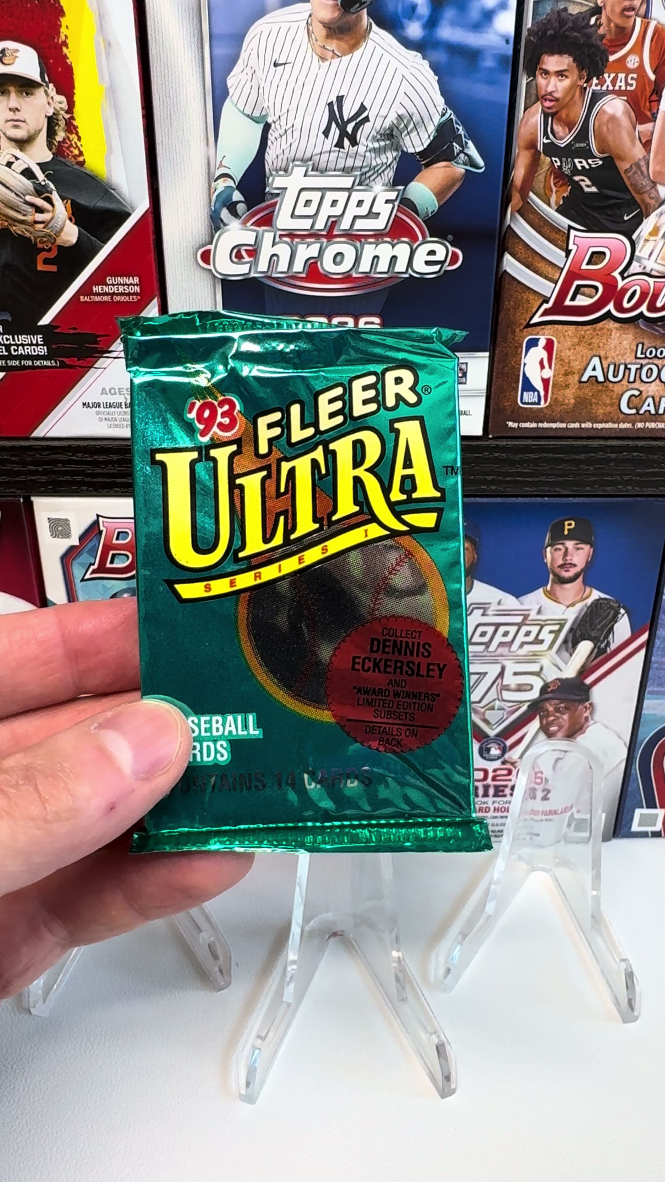 1993 Fleer Ultra Baseball! #sportscards #thehobby
#tradingcards #topps #panini @Topps @Panini America