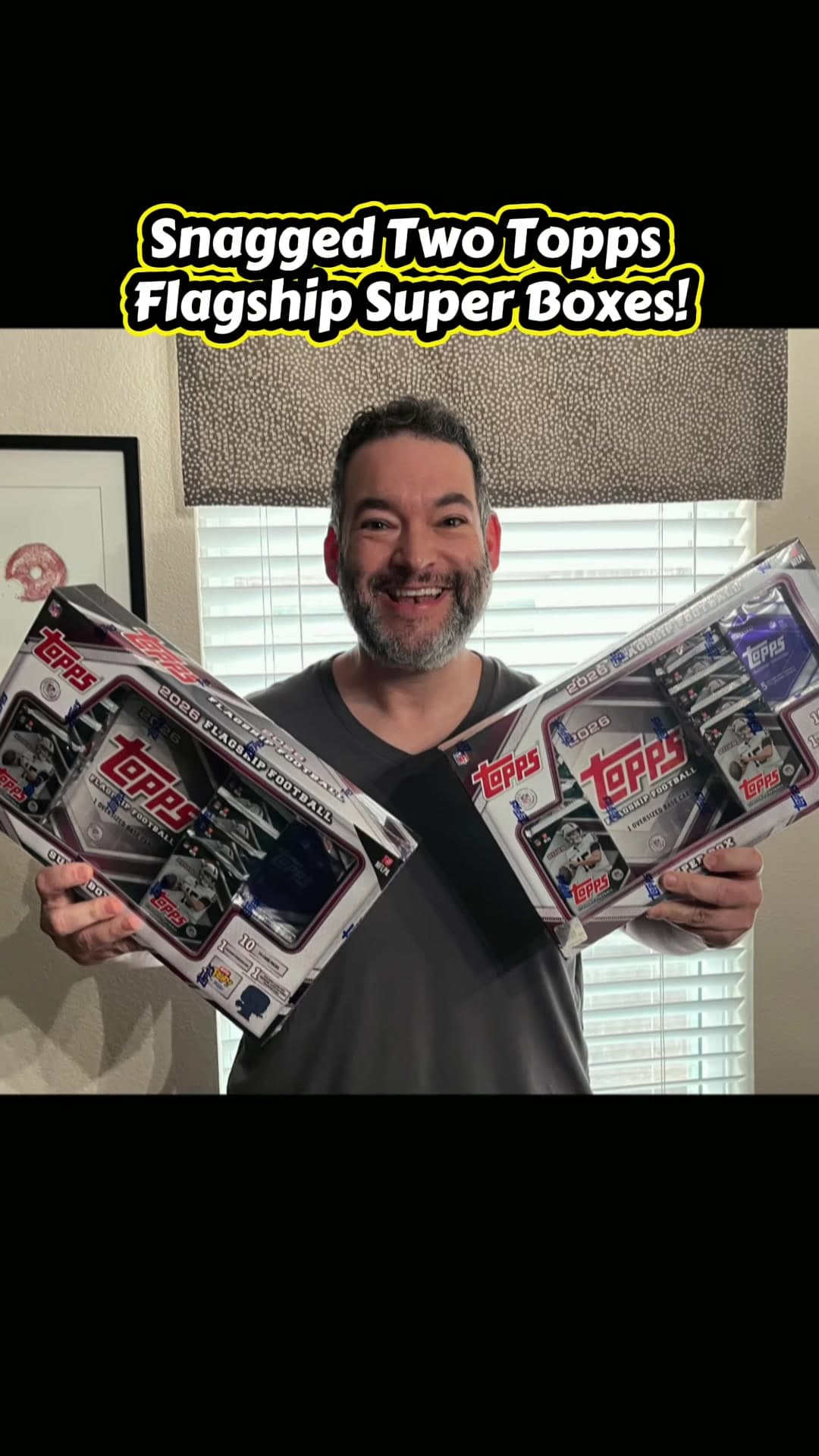 Dicks Sporting Goods for the win, snagged a pair of the new Topps Flagship Super Boxes! #sportscards #cardcollector #thehobby #footballcards