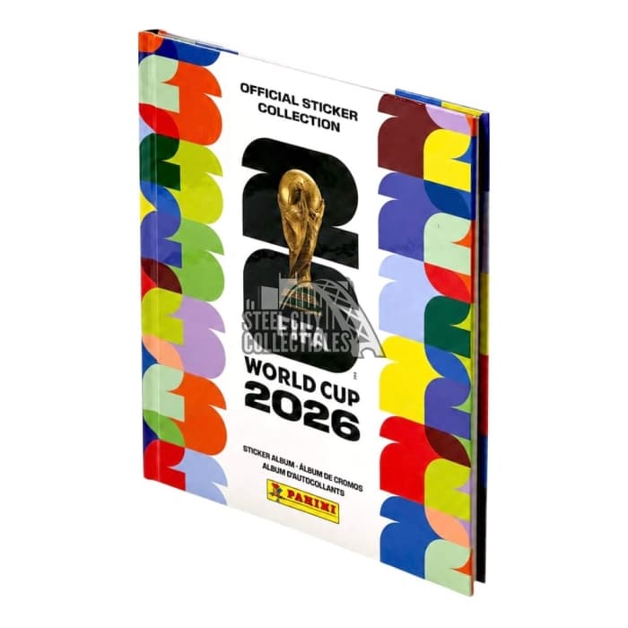 2026 Panini FIFA World Cup Soccer Sticker Hardcover Album
