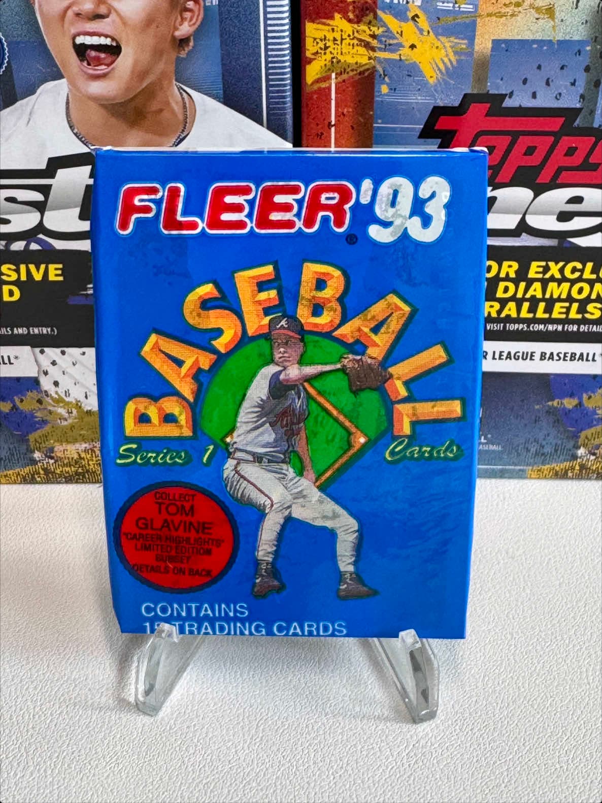 1993 Fleer Baseball! #sportscards #thehobby
#tradingcards #topps #panini @Topps @Panini America