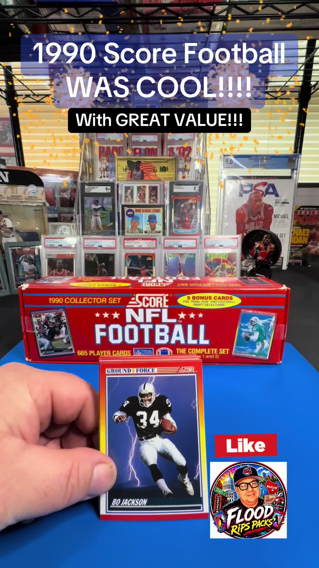 SUPER FUN SET!!! Re-Post and Save! Comment please. Thanks for watching! #cardcollector #sportscards #TheHobby #footballcards #bojackson