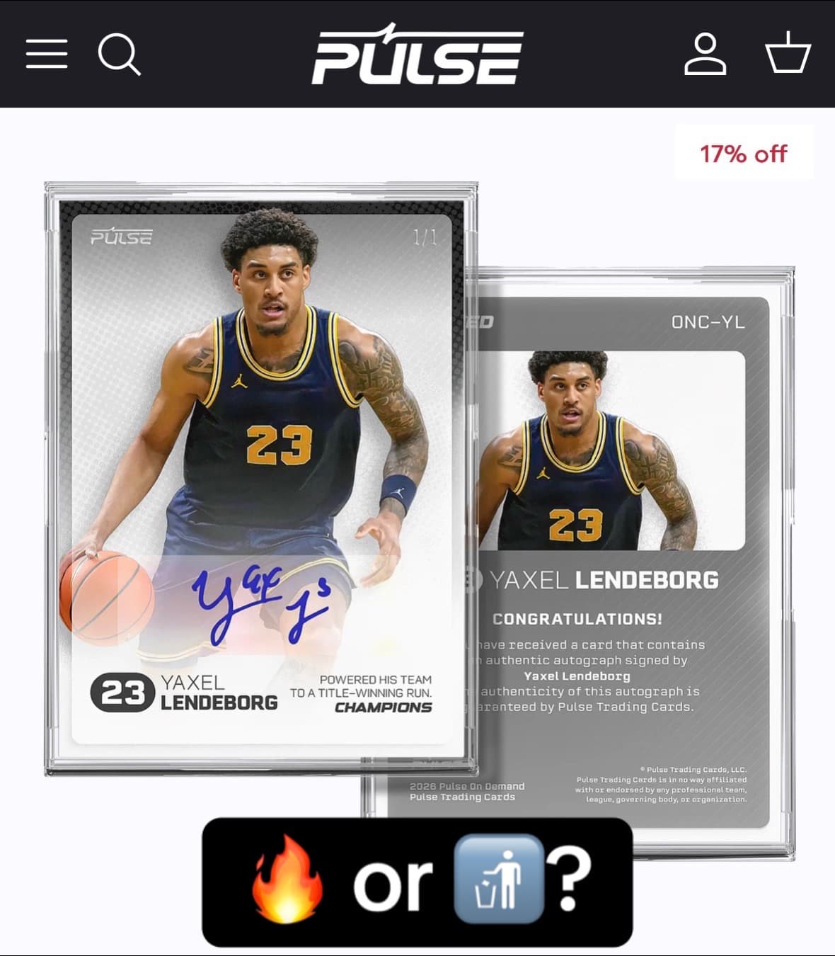 As a diehard Wolverine fan I’m debating whether these would be a good buy or not ($100 for Yax, $50 for Rez, or $250 for all 3 cards.) I’m n