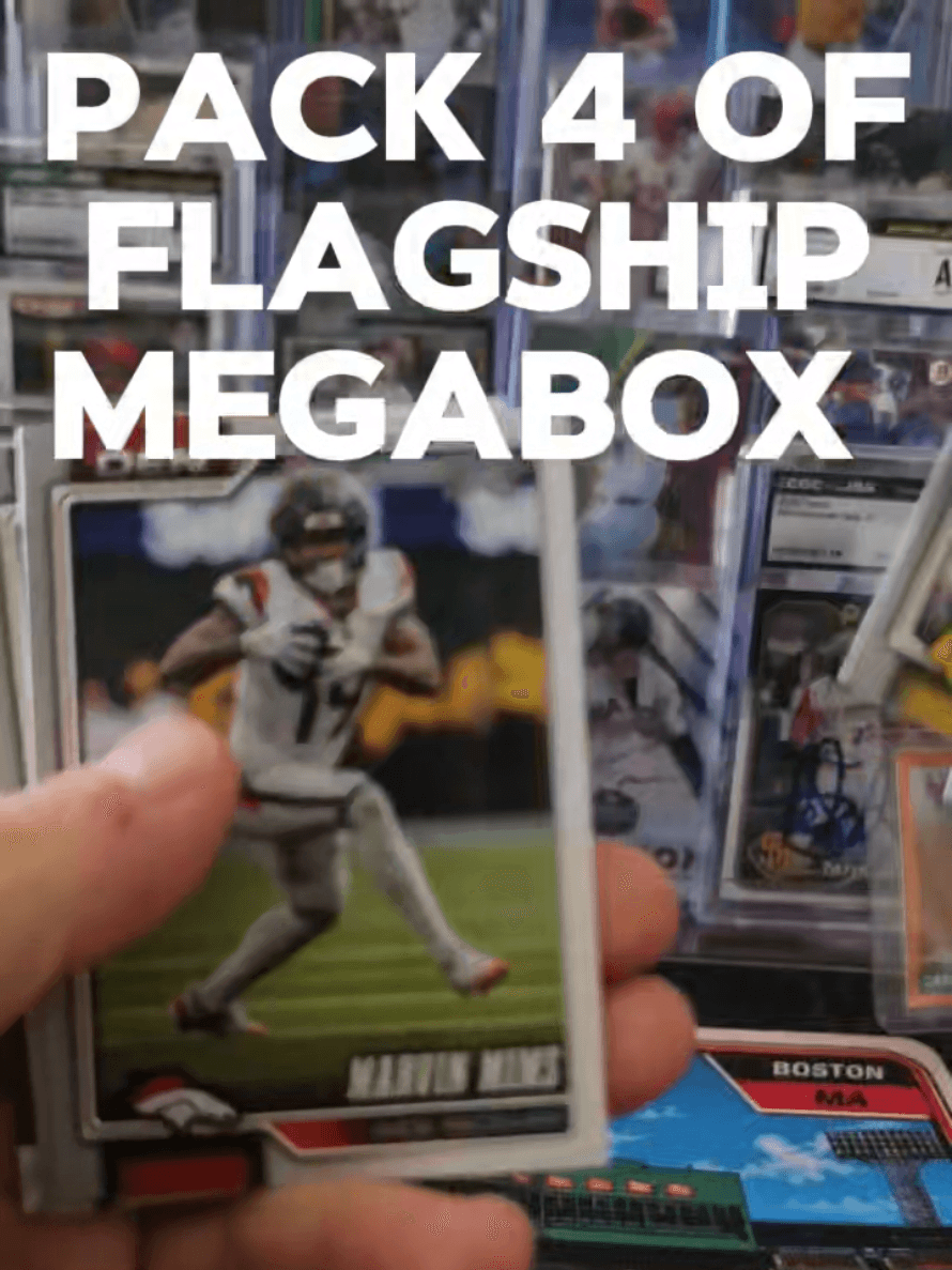 Day 4 Pack 4 Ripping a payment away of @Topps Flagship Football Whats been your best pull?? #topps #SportsCards #reseller #SmallBusiness #h