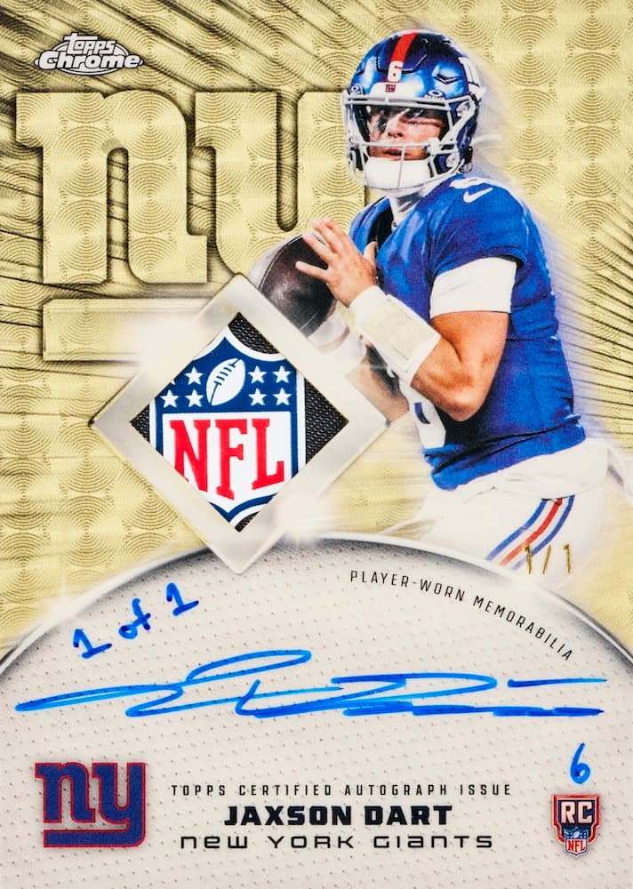 Jaxson Dart Rookie Autograph
