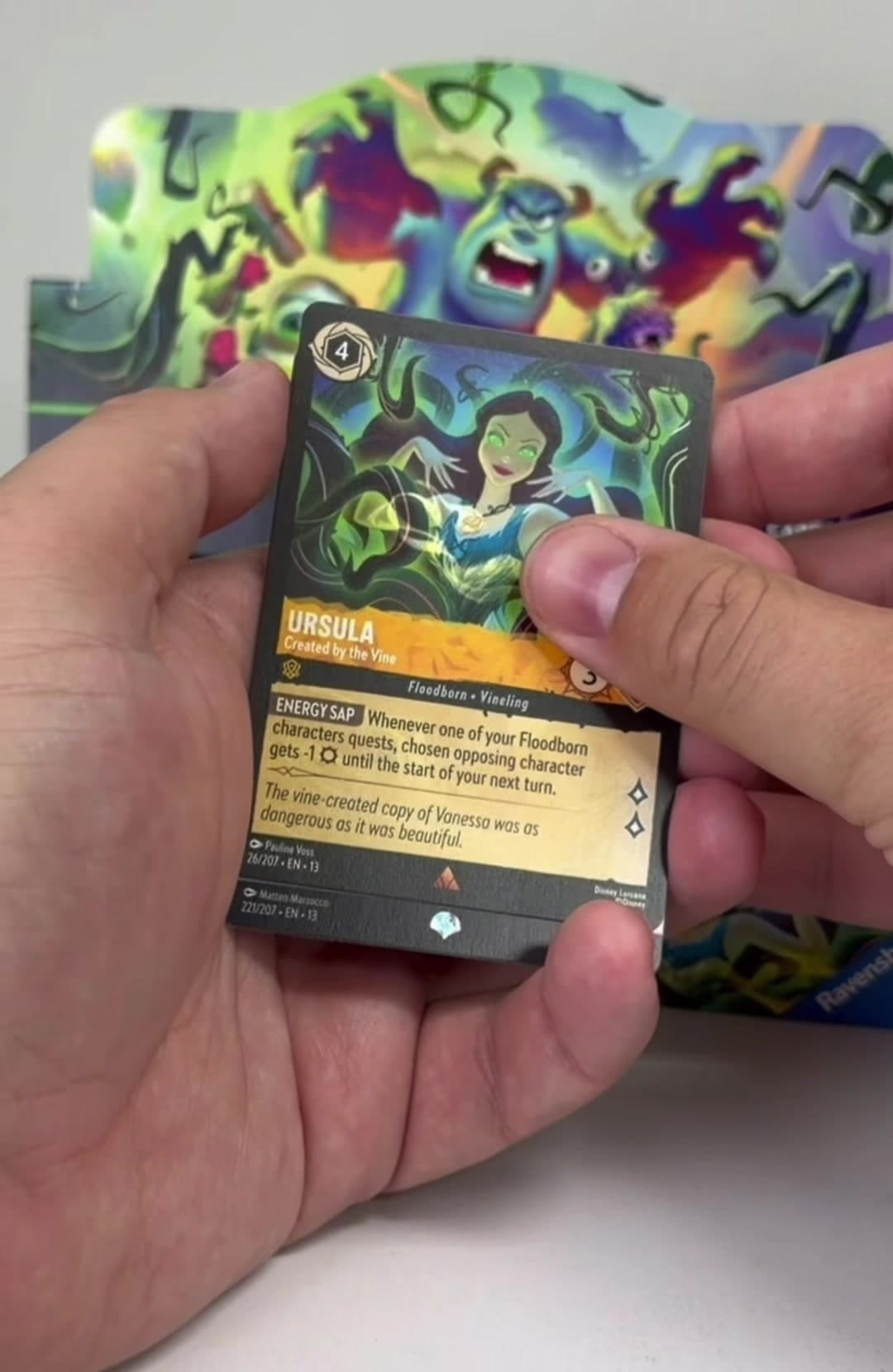 I cracked open a Disney Lorcana: Attack of the Vines booster pack… and you won’t believe what was inside! 👀✨ Think this pack was a winner?