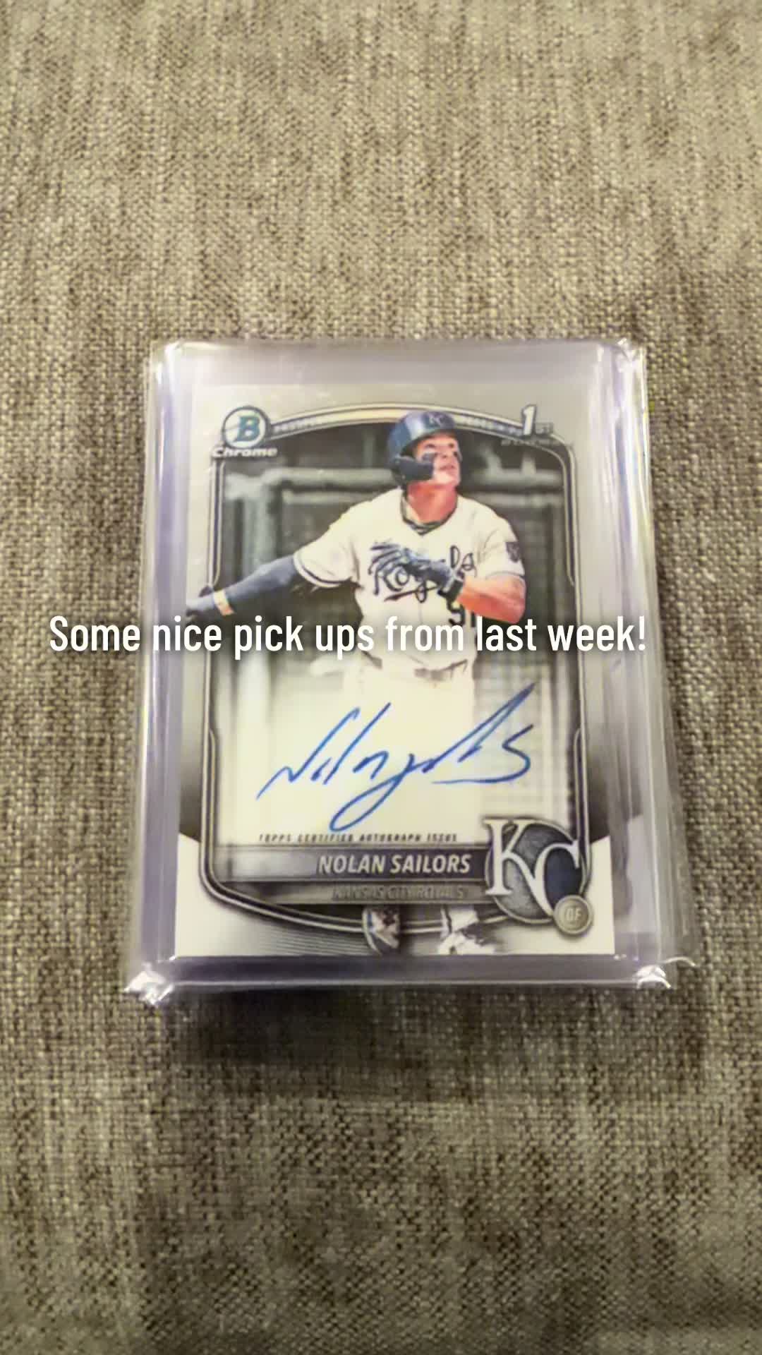 Picked up some nice Bowman autos and Charles McAdoo 1st color! #bowmanchrome #charlesmcadoo #ebayseller