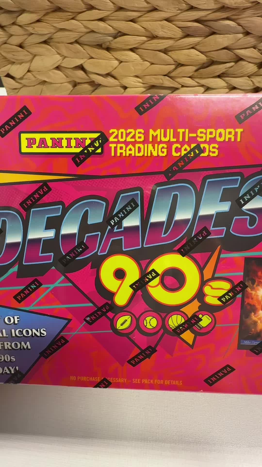 2026 Panini Decades 90’s! #sportscards #gemmint #cardcollector #paninicards