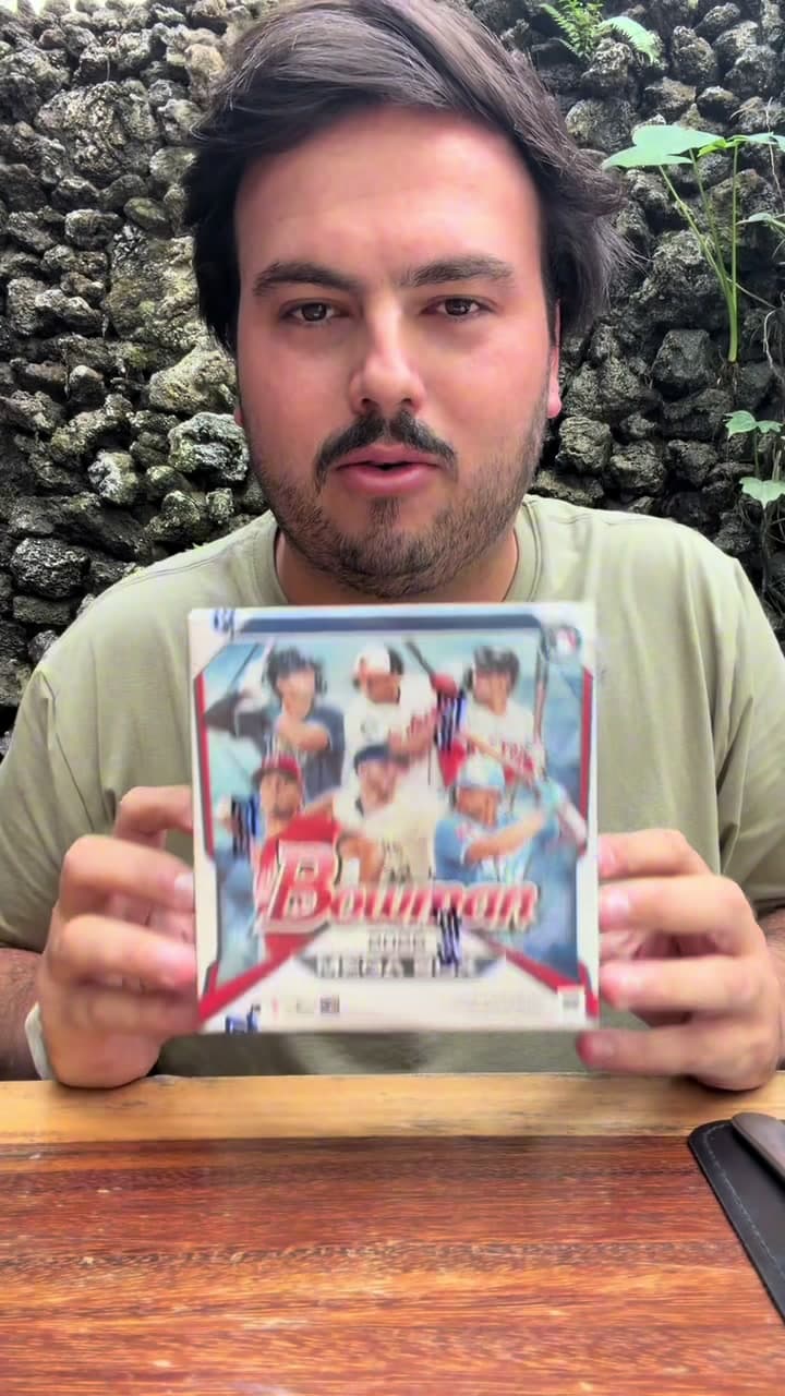 El que saque el pero pack va a pagar la cuenta… 🫣 #brass #lascerdasdeldeporte #caramelo #bowmanchrome #mlb