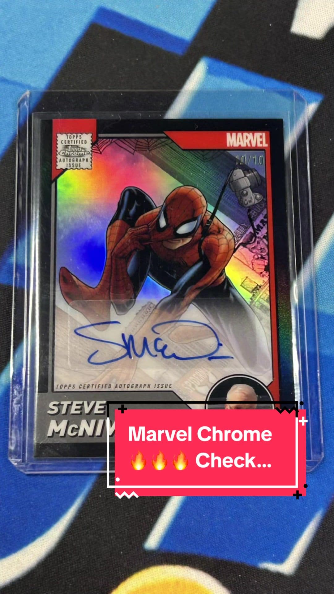 Topps Marvel Chrome Highlights!!! This set is absolute 🔥🔥🔥 but which hit is your Favorite???
#marvel #topps #chrome #hobbby #spiderman