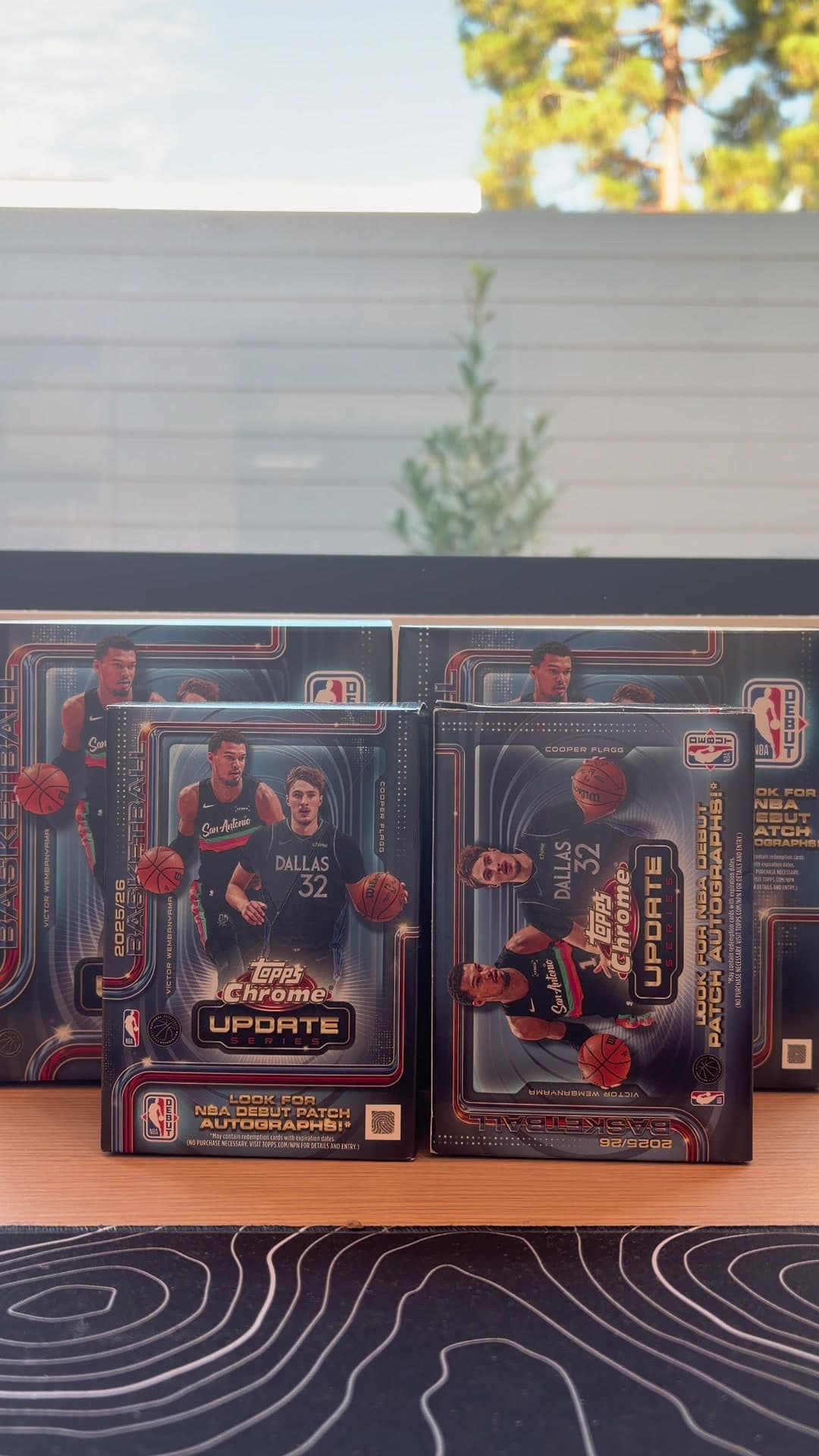Opening the brand new Topps chrome update #sportscards #basketballcards #topps #toppschrome