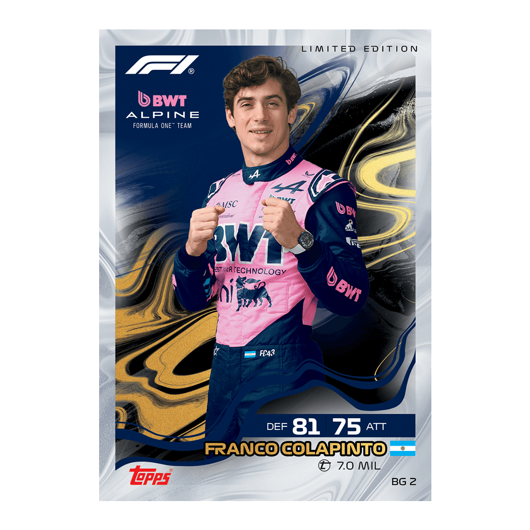 F1 Gold inserts