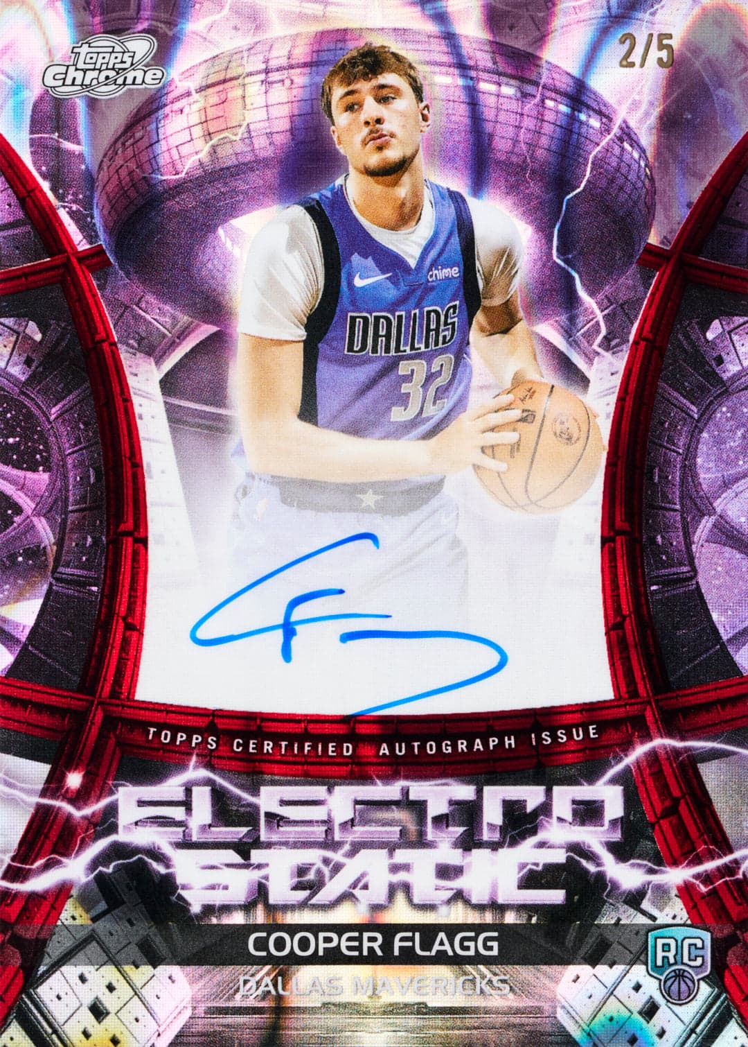 Cooper Flagg Red Flare Refractor /5