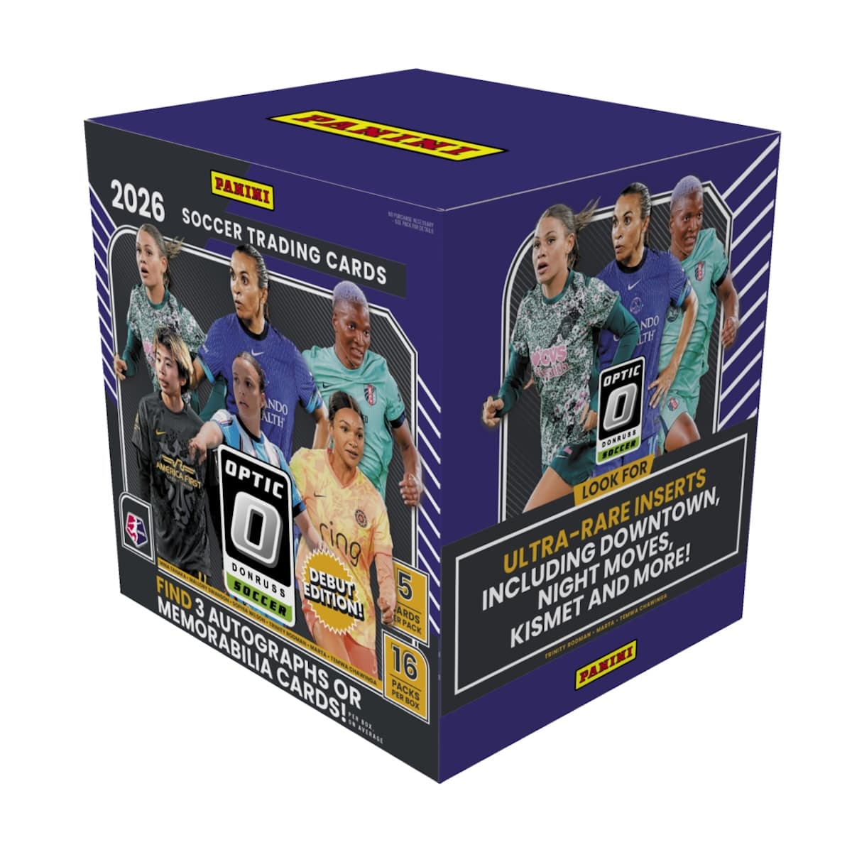 Panini's First NWSL Product Is Here: 2026 Donruss Optic Soccer