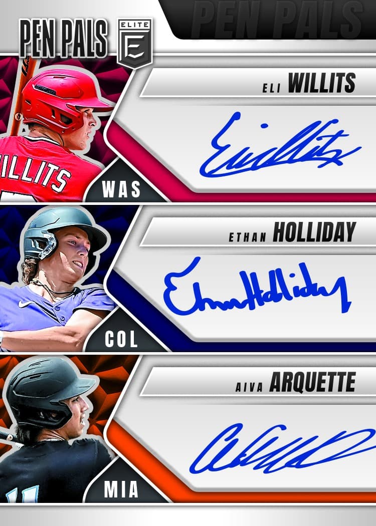 Pen Pals Triples autograph
