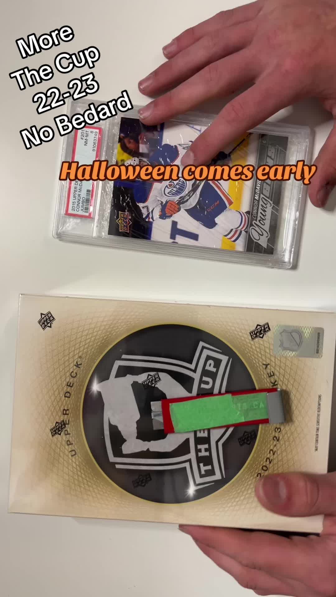 Upper Deck Hockey The Cup 22-23 for $1150. Feel the burn cause it is real. Tins be expensive. #thecup #upperdeck #hockey #upperdeckhockey #h