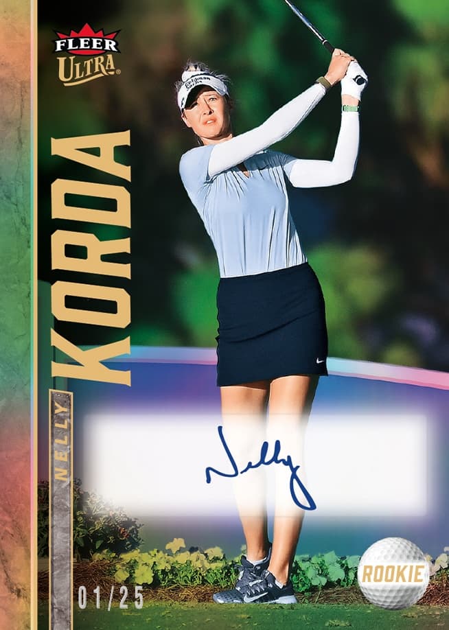 Nelly Korda autograph