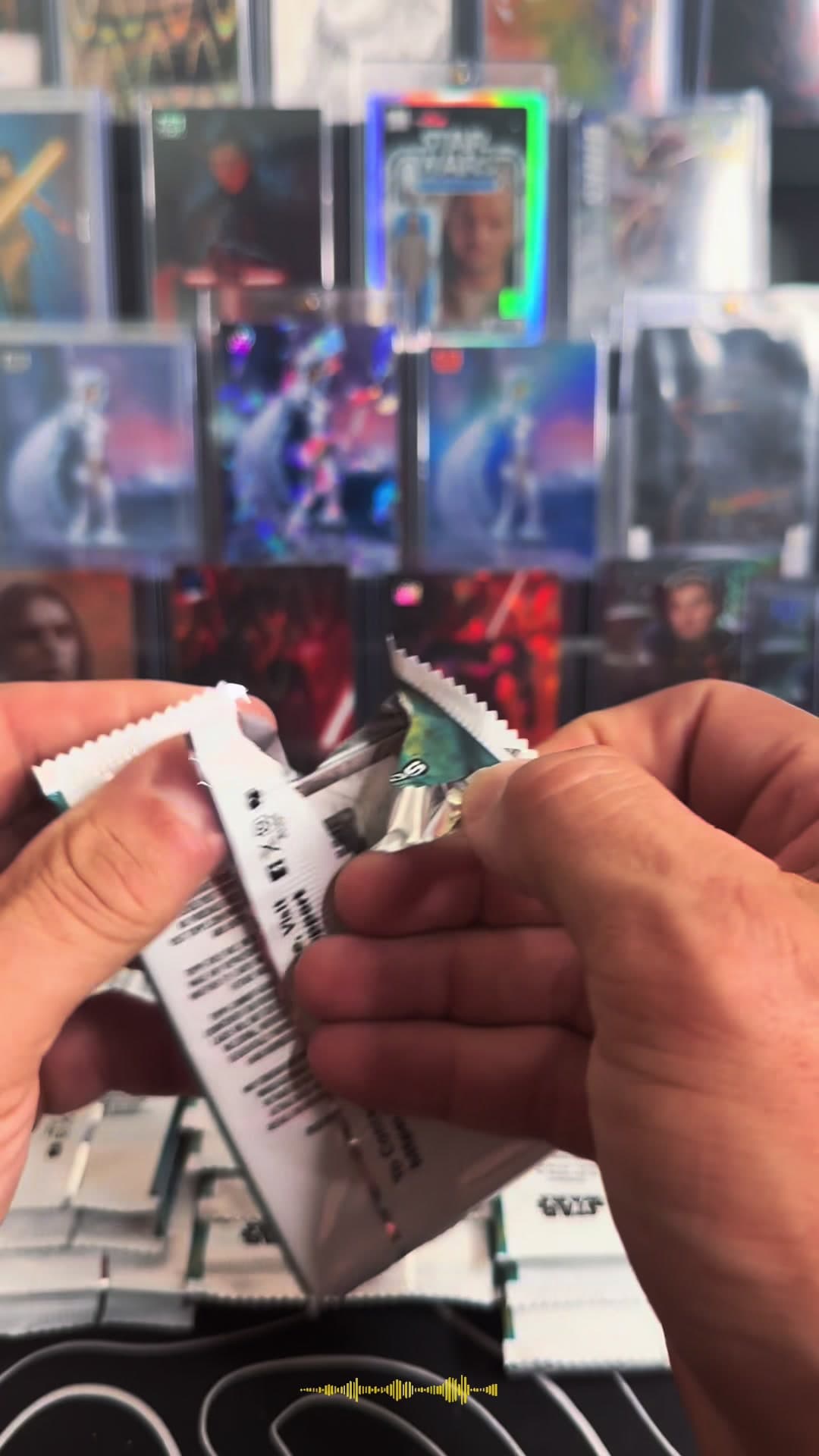 Star Wars Layers…. Such clean cards #starwars #tradingcards #galaxy