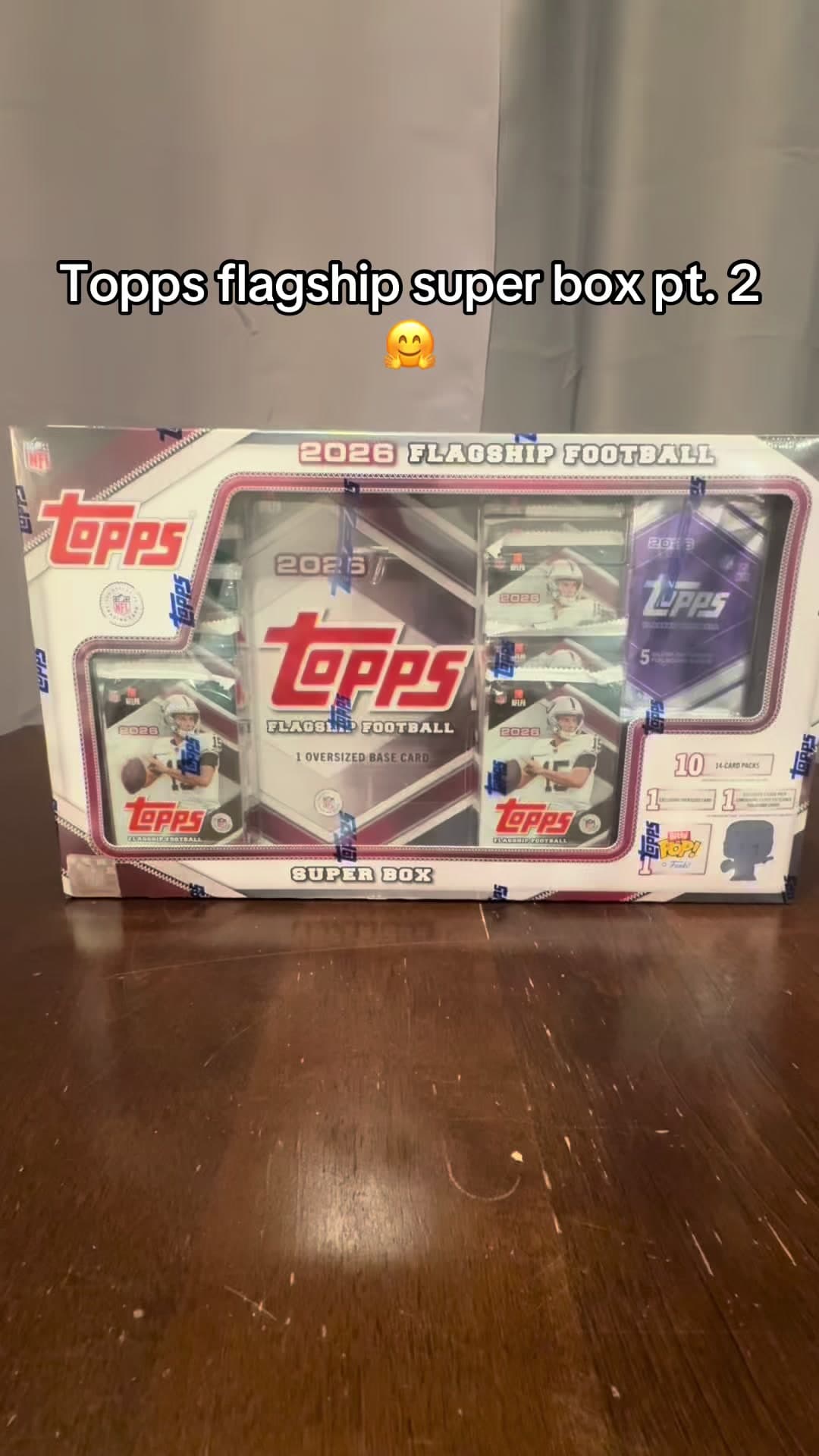Topps Flagship Super Box Pt. 2 🤝 #sportscards #toppsfootball #topps #fyp