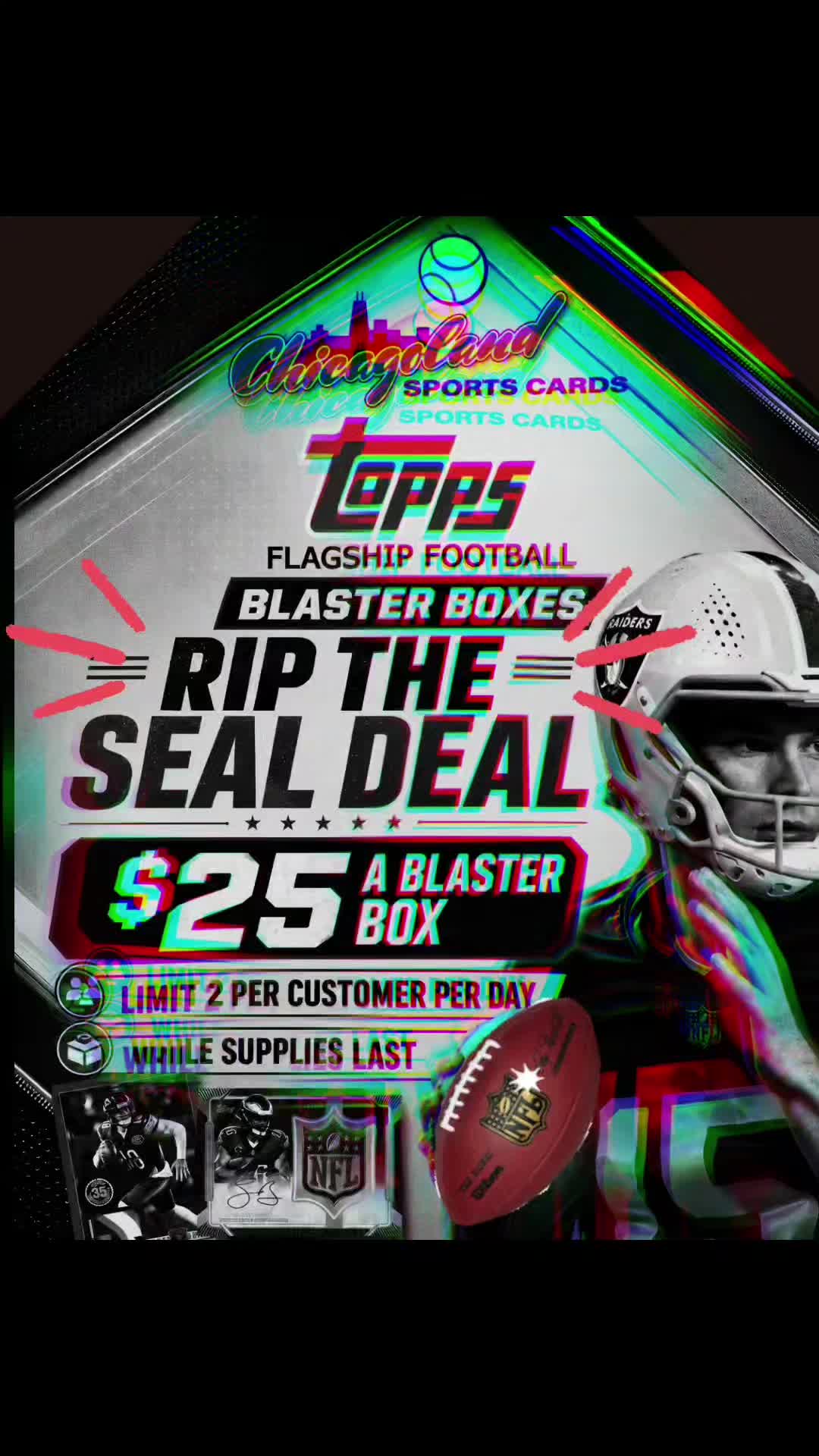 🏈🔥 $25 TOPPS FOOTBALL BLASTERS! 🔥🏈 Time to RIP THE SEAL! 👀 💥 Topps Flagship Football Blaster Boxes 💰 ONLY $25 EACH ✌️ Limit 2 per cus