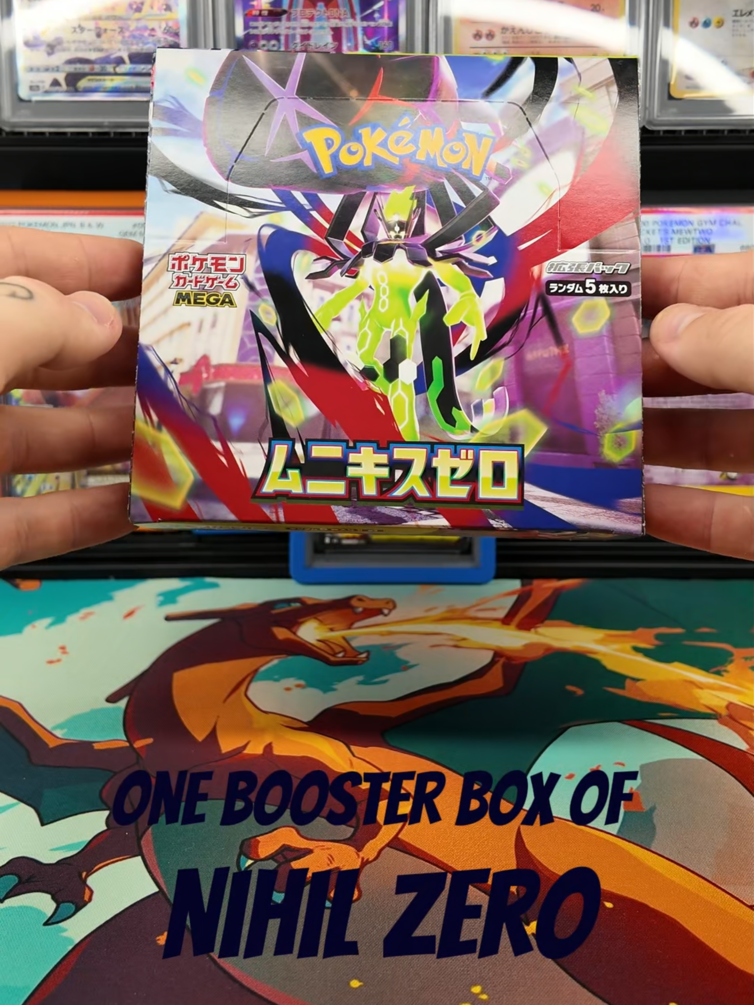 Pokemon Nihil Zero Booster Box! Episode 68!
Opening up the all new Nihil Zero!! The new Japanese set that has some amazing SARs and ARs.
B