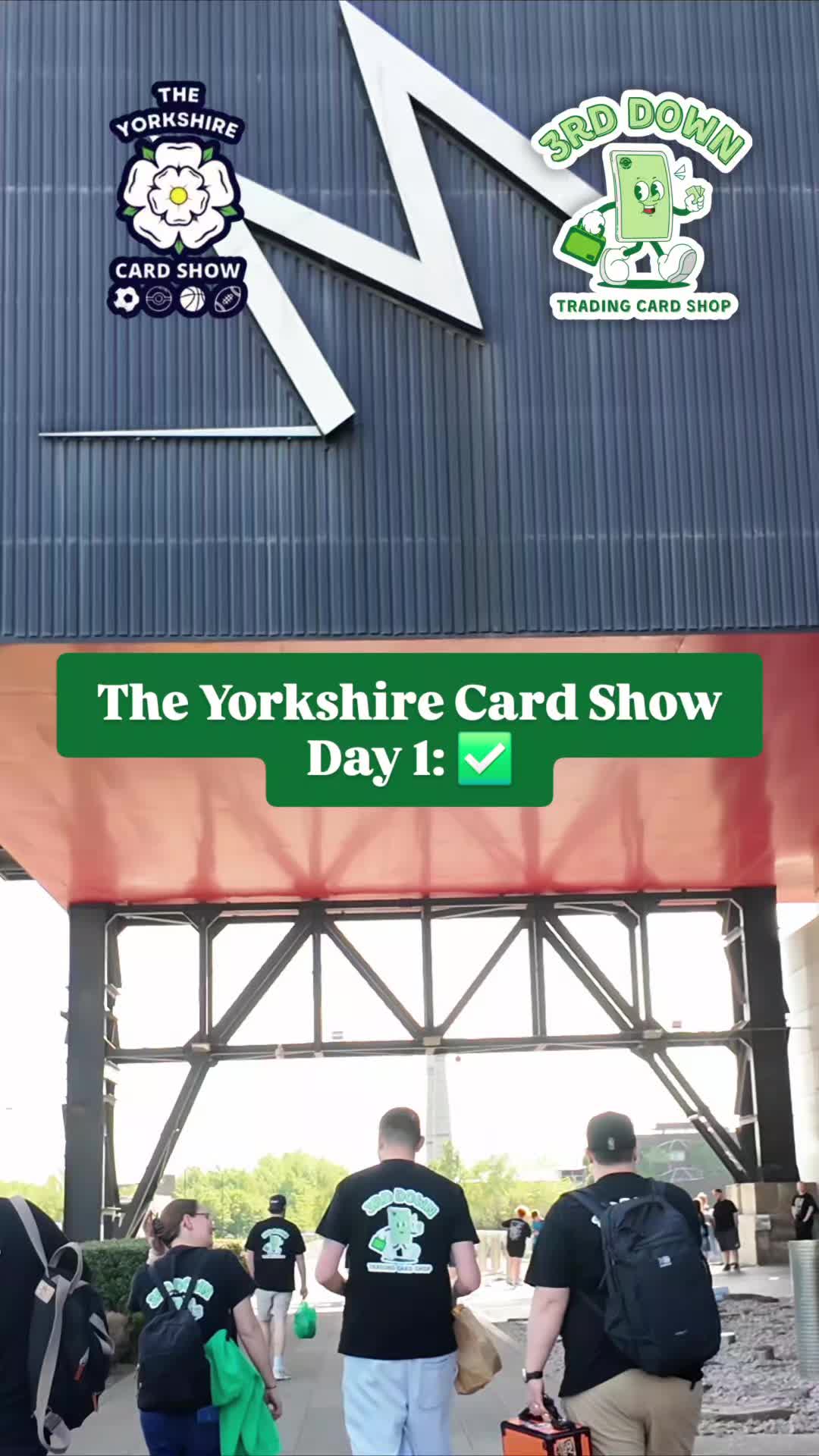 Yorkshire Card Show — Day 1 ✅ @magnacentre in Rotherham.
Stand set up, wax ripped, bargains from the flick throughs.
Day 2 tomorrow — com