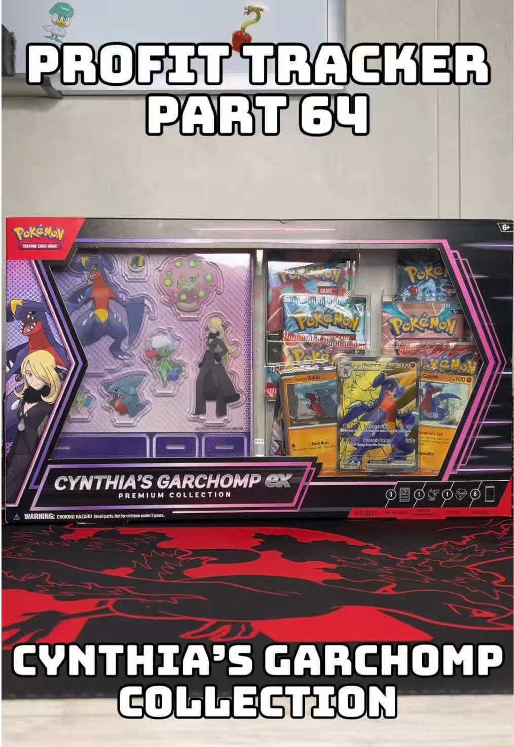Profit Tracker Part 64
Cynthia’s Garchomp Collection
Is Cynthia the best champion?👇
#pokemon #pokemontcg #pokemoncards #destinedrivals #p