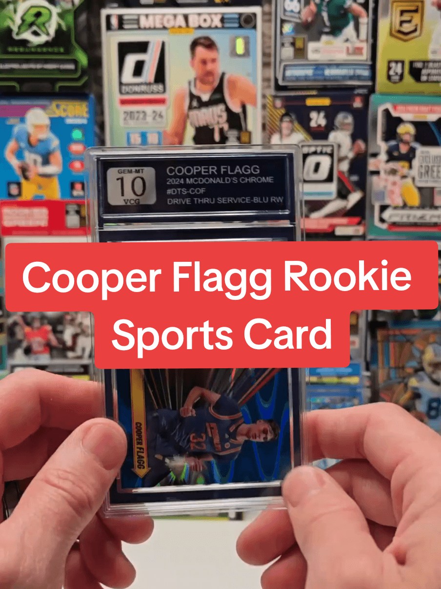 FUTURE STAR ALERT 🚨🔥
Showing off this Cooper Flagg Blue Ray Wave Rookie graded card… the shine on this one is CRAZY 👀 One of the most hyp
