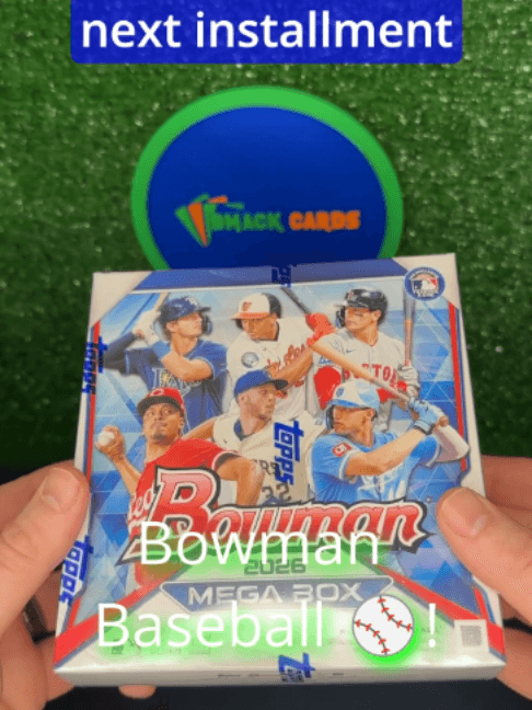 Weekly Rip 12 - Ripping a 2026 Bowman Baseball Mega Box #tradingcards #sportscards #whodoyoucollect #unboxing #collectibles #cardbreaks #rookies #rips #cards #topps #prospects #fyp #fyppppppppppppppppppppppp #baseball #mlb #baseballcards #bowman