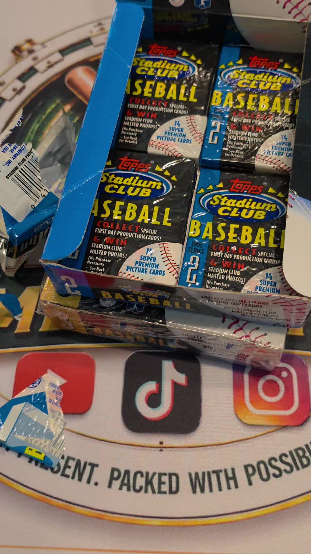 well at least we got a Hall of Famer...stadium club series 2 1993 baseball cards #toppsbaseball #baseballcardsoftiktok #nostalgia #cardcolle