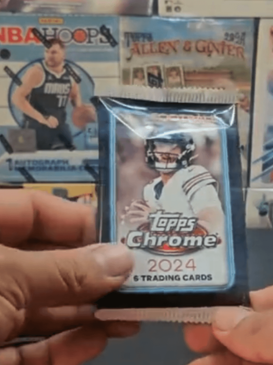 Topps NFL Chrome 2024 ! Pre licensing! #topps #nfl #football #socalbsbllcards #sportscards