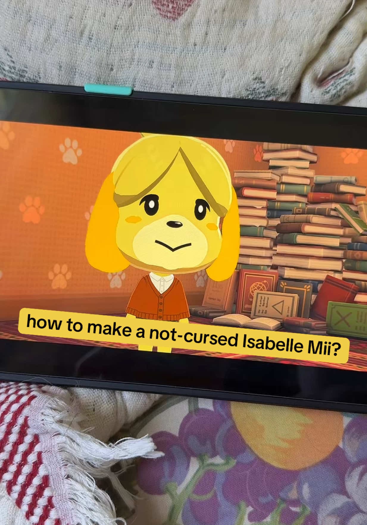 Tomodachi Life Isabelle from Animal Crossing tutorial 🐾 (watch til the end for a special guest appearance 👀)
#tomodachilife #tomodachilif